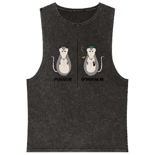 Opossum Mineral Wash Tank Tops