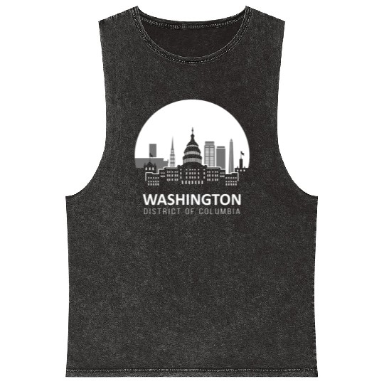Washington D.C. Mineral Wash Tank Tops