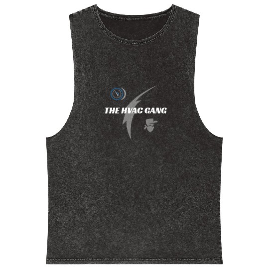 The Hvac Gang Mineral Wash Tank Tops
