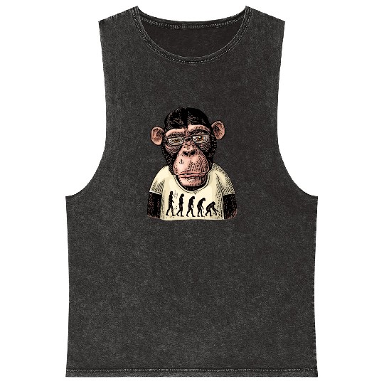 monkey Mineral Wash Tank Tops