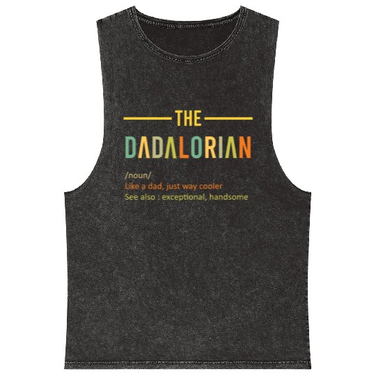 THE DADALORIAN Mineral Wash Tank Tops