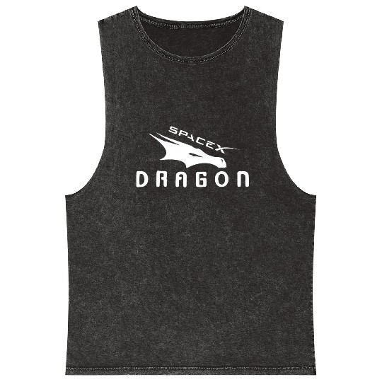 Spacex dragon Nasa Mineral Wash Tank Tops