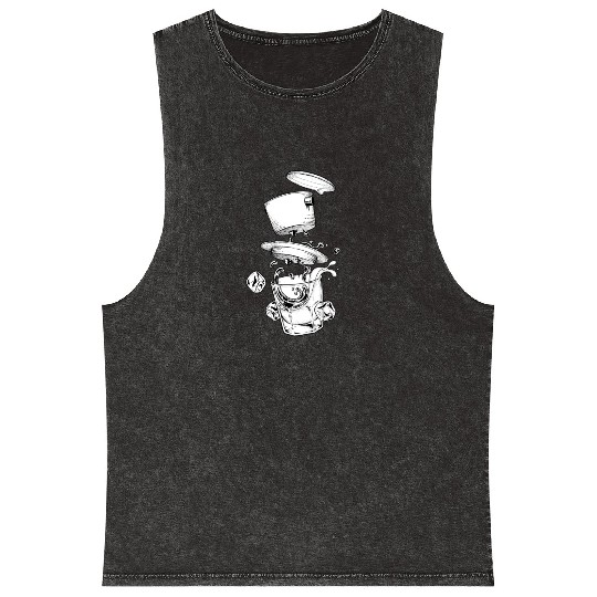 Vietnamese Coffee Art Unique Design Vietnam Gift c Mineral Wash Tank Tops