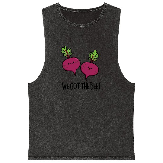 We Got The Beat Cute Vegetable Pun Mineral Wash Tank Tops