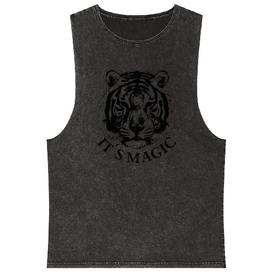 Tiger "It´s magic" Mineral Wash Tank Tops