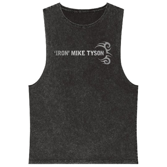 Iron Mike Tyson Boxing fan Mineral Wash Tank Tops