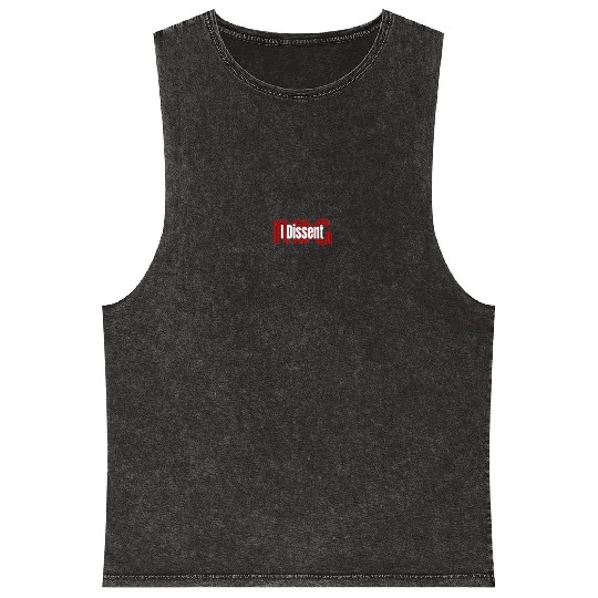 I dissent RBG Mineral Wash Tank Tops