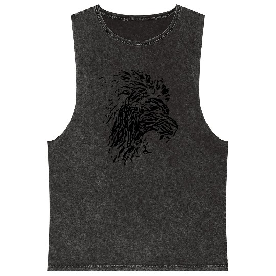 2reborn Lion King Jungle Wildcat Mineral Wash Tank Tops