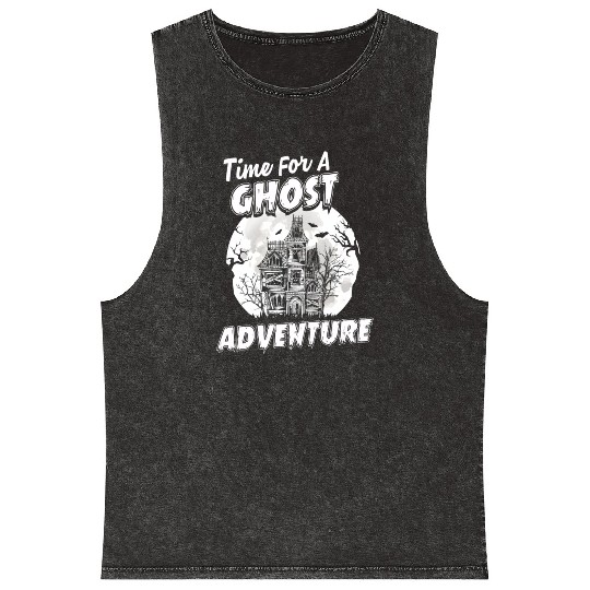 Ghost Adventures Ghost Hunting Time Mineral Wash Tank Tops