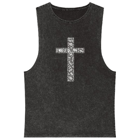 Holy Spirit Holy Spirit Holy Spirit Mineral Wash Tank Tops