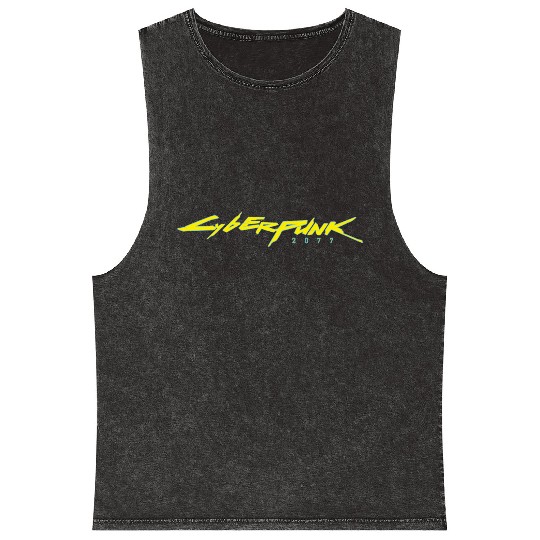 best selling CybERPuNK 2077 Mineral Wash Tank Tops,free hugs shi