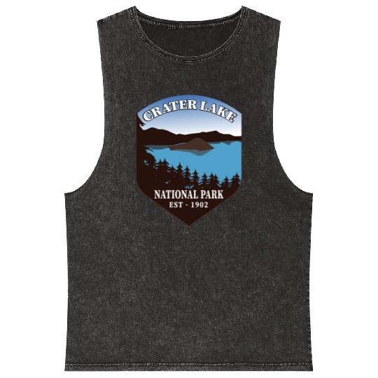 Crater Lake National Park Mineral Wash Tank Tops