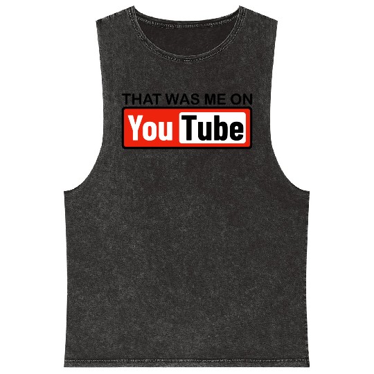 THAT WAS ME ON YouTube Mineral Wash Tank Tops