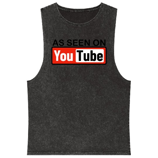 AS SEEN ON YouTube Mineral Wash Tank Tops