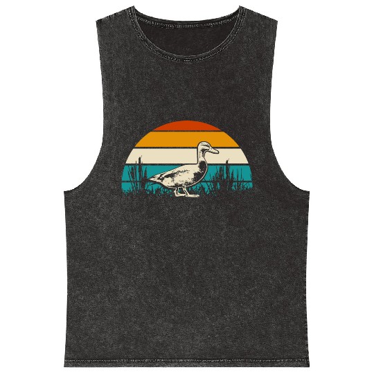 Duck hunting animal welfare gift idea Mineral Wash Tank Tops
