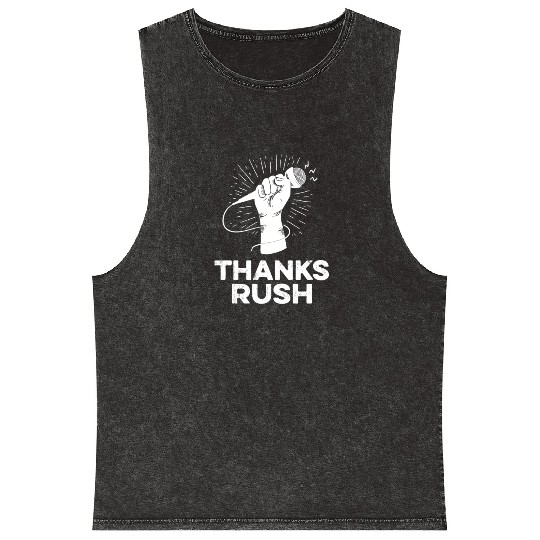 Forever a Ditto Head thanks rush- Rush Tribute Mineral Wash Tank Tops