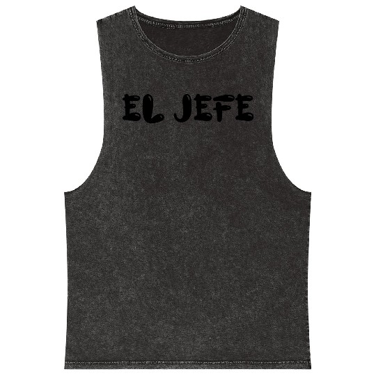 El Jefe Mineral Wash Tank Tops