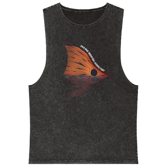 Tailing Redfish Addicted Mineral Wash Tank Tops