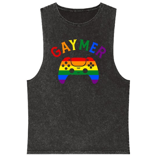 Gaymer Mineral Wash Tank Tops