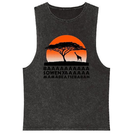 That Lion King Song Mineral Wash Tank Tops