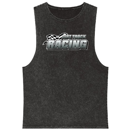 Dirt Track Car Racing Modified Racing Speedway png Mineral Wash Tank Tops