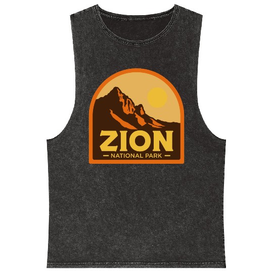 zion national park Mineral Wash Tank Tops
