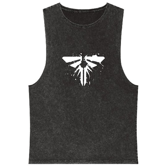 the last of us fireflies ellie joel abby Mineral Wash Tank Tops