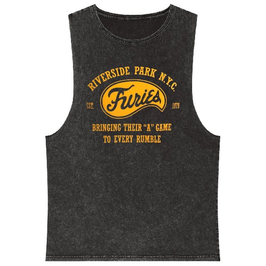 Baseball Furies - The Warriors Mineral Wash Tank Tops