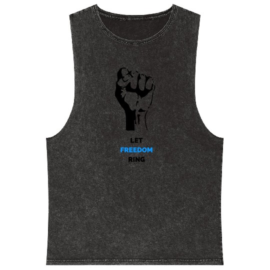 Let Freedom Ring! Mineral Wash Tank Tops