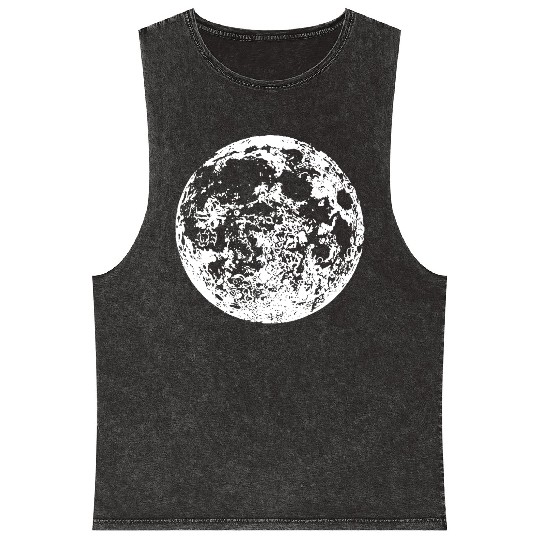 Full Moon Mineral Wash Tank Tops