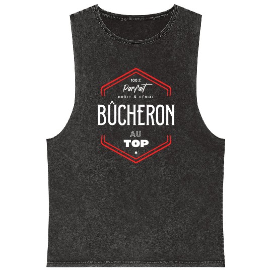 Bûcheron parfait et au top Mineral Wash Tank Tops