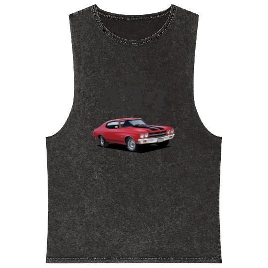 Heavy 454 Chevelle Mineral Wash Tank Tops
