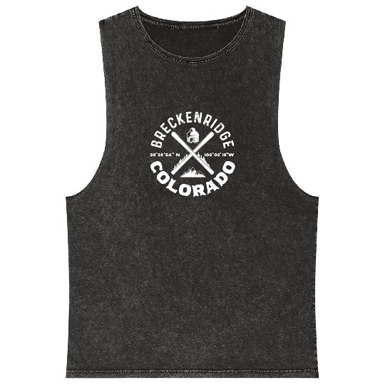 Breckenridge Colorado, Skiing Mineral Wash Tank Tops