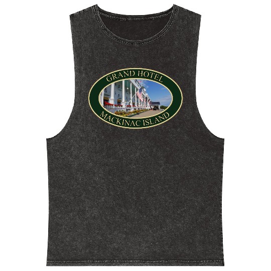 Grand Hotel on Mackinac Island, Michigan Mineral Wash Tank Tops