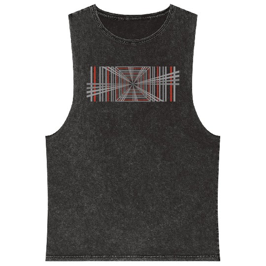 Tesla Plaid Mode Mineral Wash Tank Tops