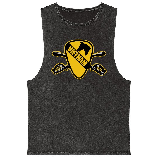 Air Cav Vietnam Mineral Wash Tank Tops