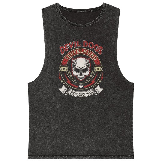 US Marines Corps Air Force Mineral Wash Tank Tops
