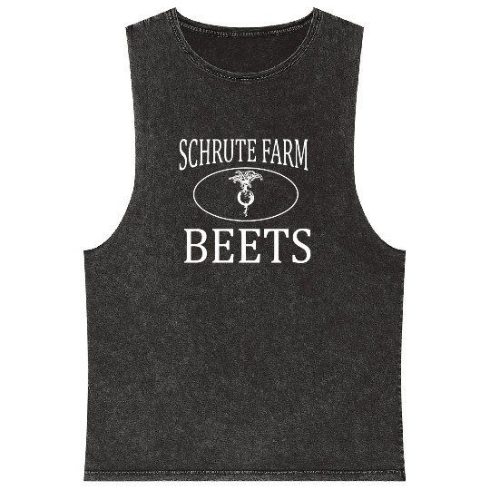 Schrute Farms Mineral Wash Tank Tops