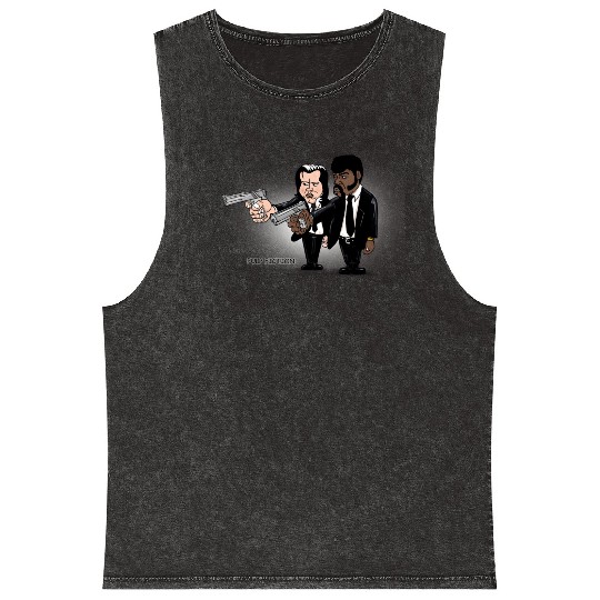 Pulp Fiction Mineral Wash Tank Tops