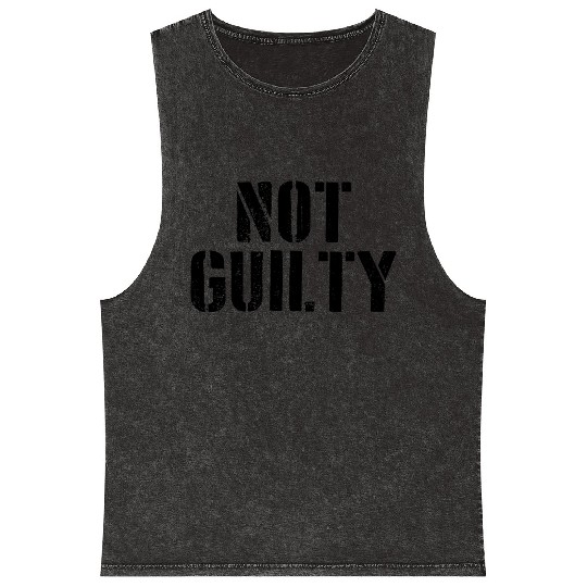 Not Guilty Mineral Wash Tank Tops