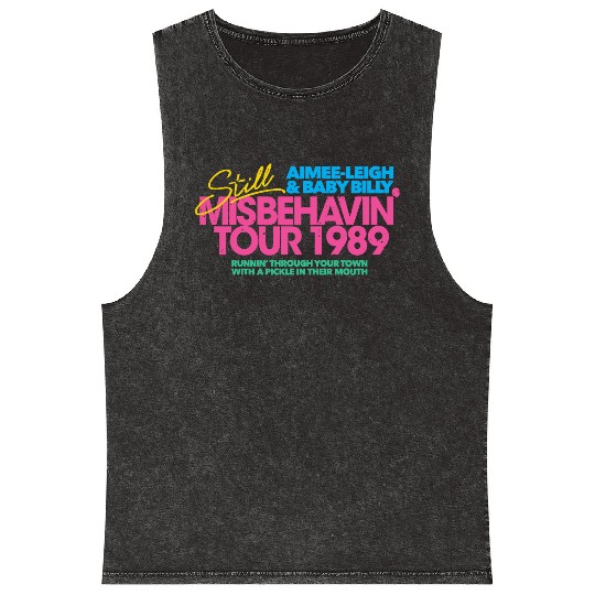 Righteous Gemstones Misbehavin Mineral Wash Tank Tops