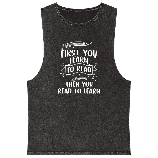 Teacher Mineral Wash Tank Tops