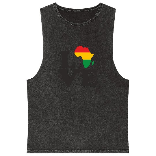 Juneteenth Day 1865, Freedom Day America African Mineral Wash Tank Tops