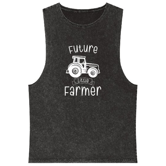 Future Little Farmer Mineral Wash Tank Tops