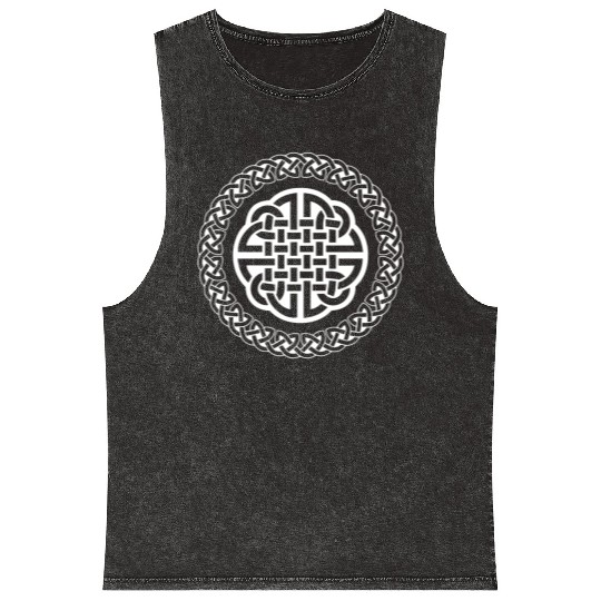 Celtic Knot Mineral Wash Tank Tops