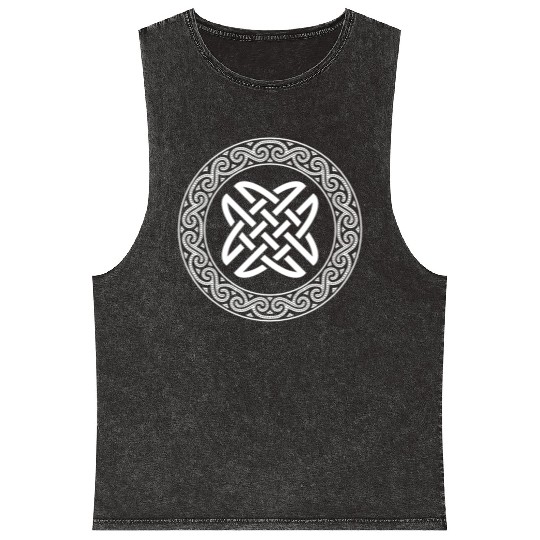 Celtic Knot Mineral Wash Tank Tops