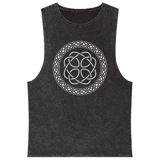 Celtic Knot Mineral Wash Tank Tops