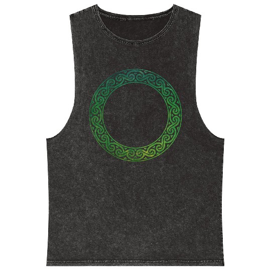 Celtic Knot Mineral Wash Tank Tops