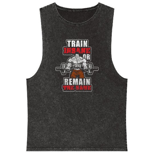 Workout Exercise Mineral Wash Tank Tops