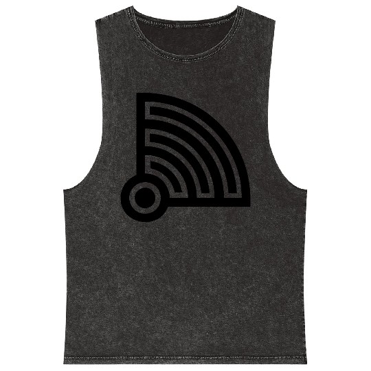 Icon Good Connection Wifi Mineral Wash Tank Tops